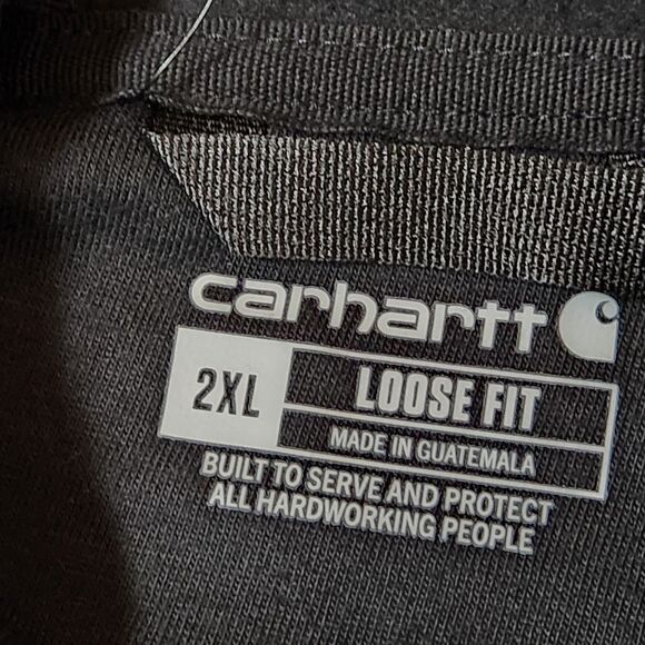 Carhartt loose fit hoodie mens 2XL - Picture 3 of 8